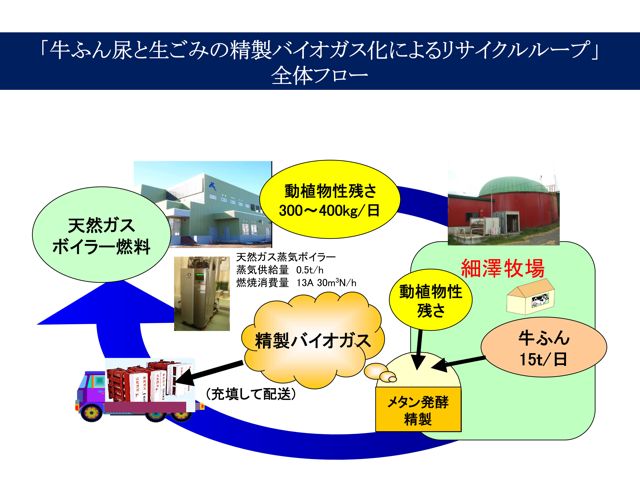 リサイクルループ全体のフロー