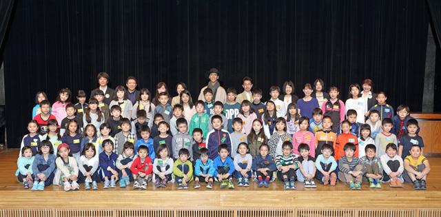 2018年度 えこりん村の子どもたち 入村式 記念撮影