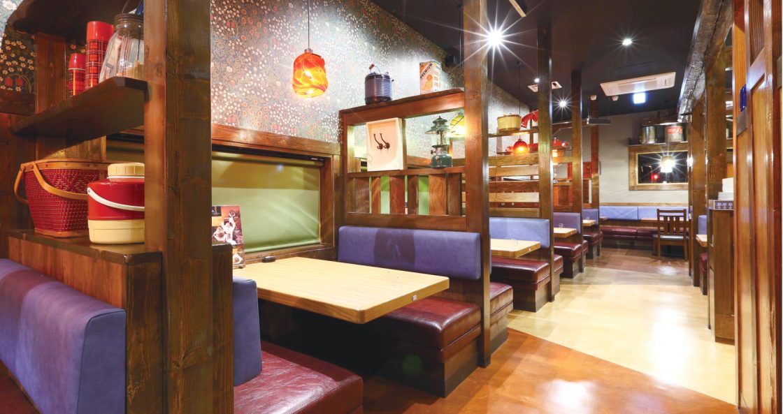 びっくりドンキーの店内